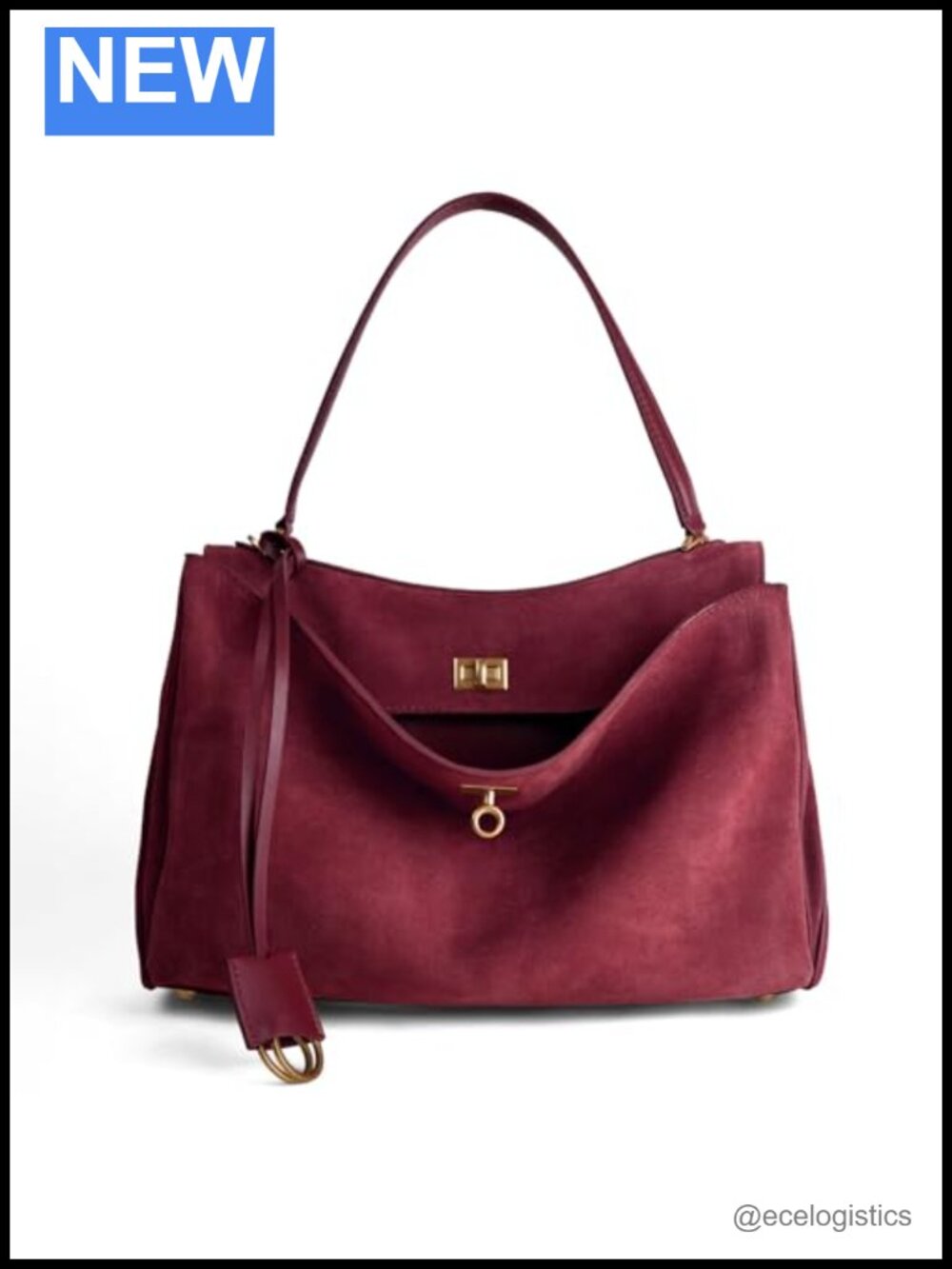 Genuine Leather Large Tote Bag for Women Soft Cowhide Satchel Purse